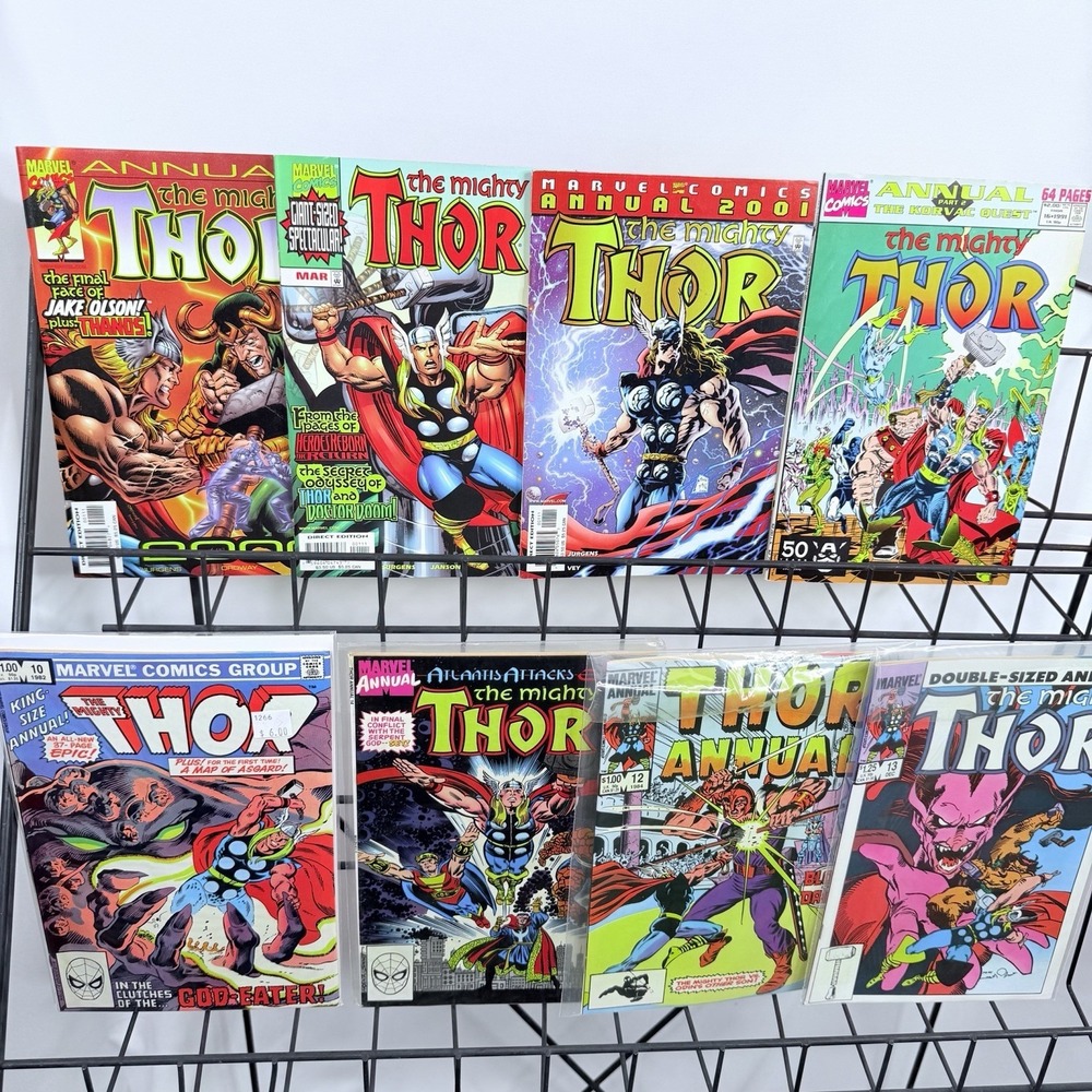 The Mighty Thor Annual 10 12-14 16 1999 2000 2001 Lot Key 1st Asgard Map‎ Desak
